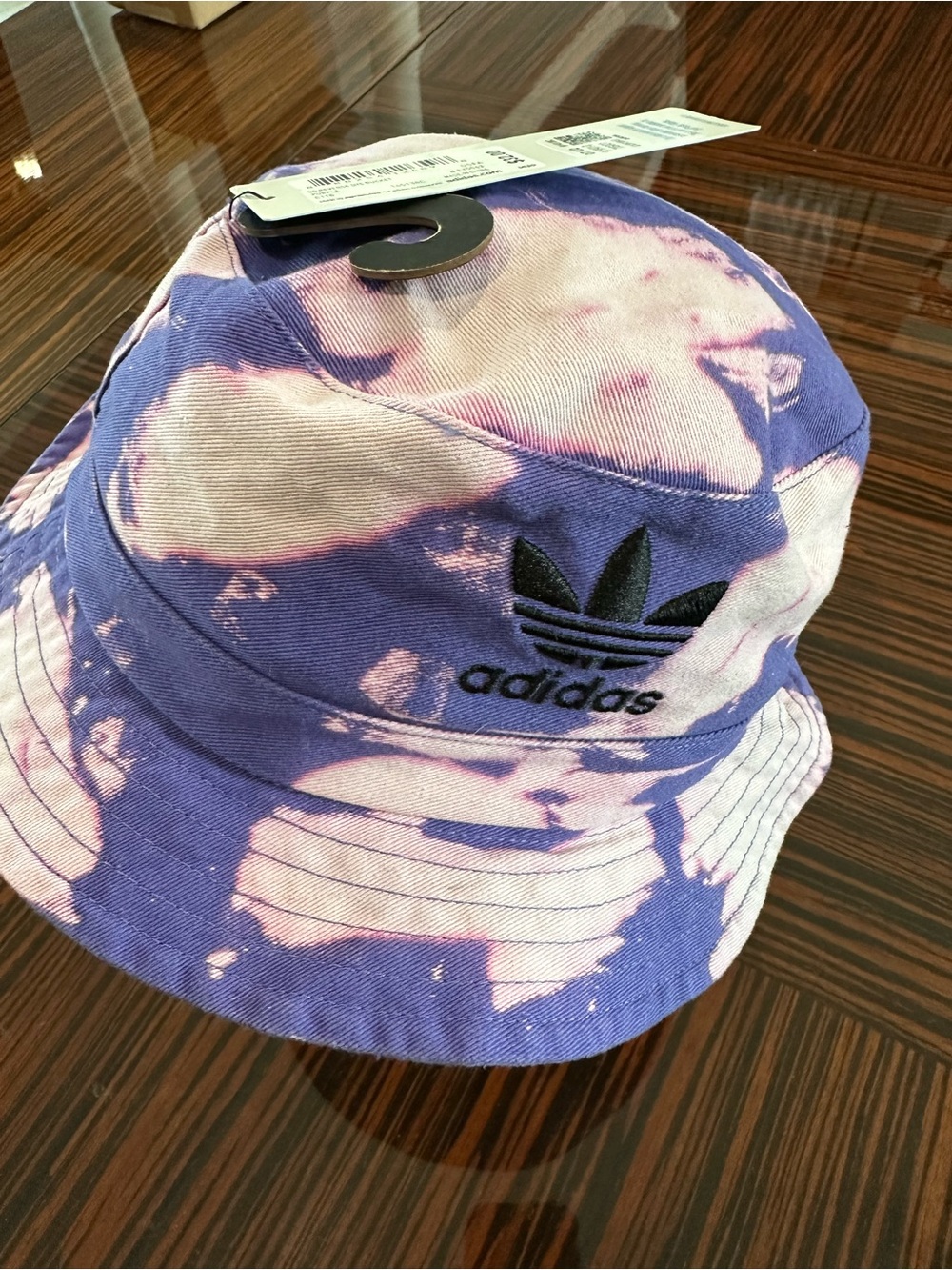 Adidas tie dye bucket hat NWT
